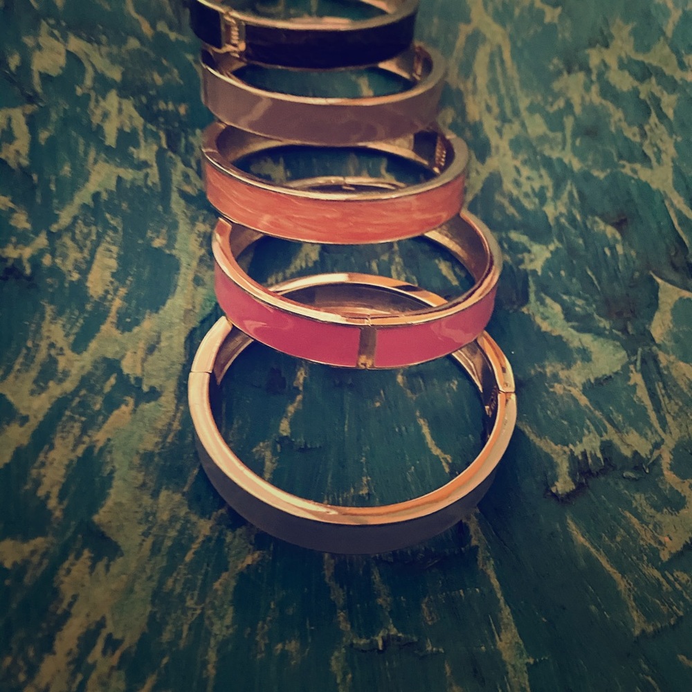 Bangled bracelets